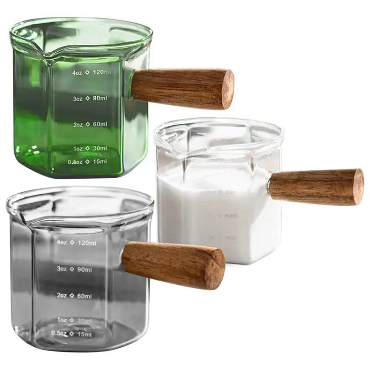 Espresso Measuring Cup, Heat Resistant Glass Measuring Cup Espresso Measuring Cup, Heat Resistant Glass Measuring Cup